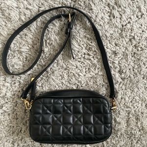 Black & Gold Mini Purse